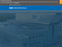 Tablet Screenshot of ovb-medienhaus.de